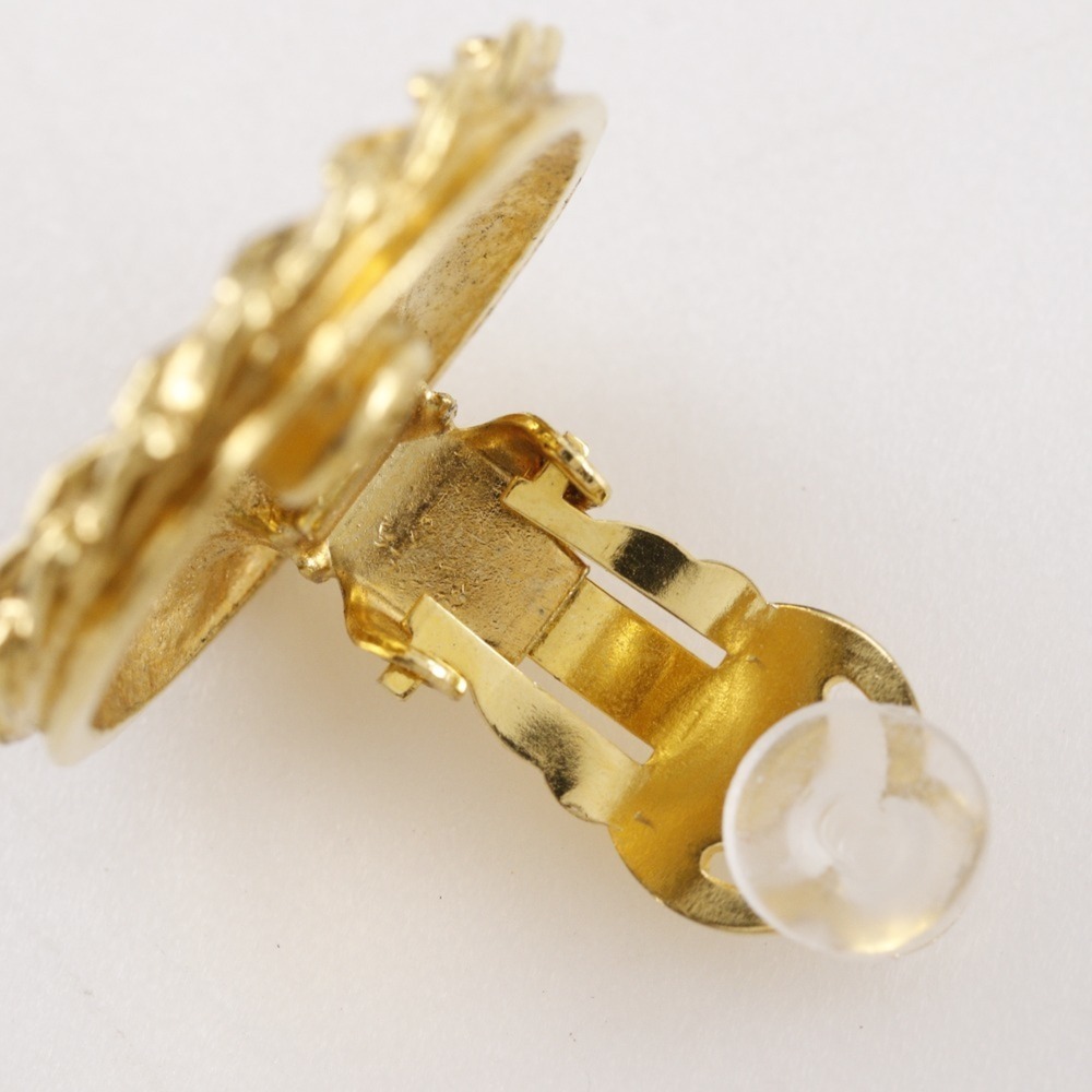CHANEL Authentic Gold Earrings - Picture 7 of 9